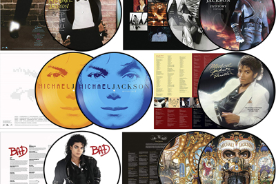 Picture Vinyl zum Geburtstag von Michael Jackson. (M) dervinylist.com