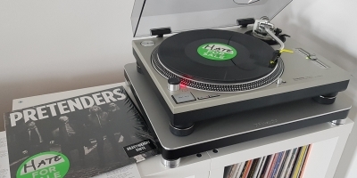 The Pretenders - Hate for Sale auf dem Plattenteller. (c) Der Vinylist