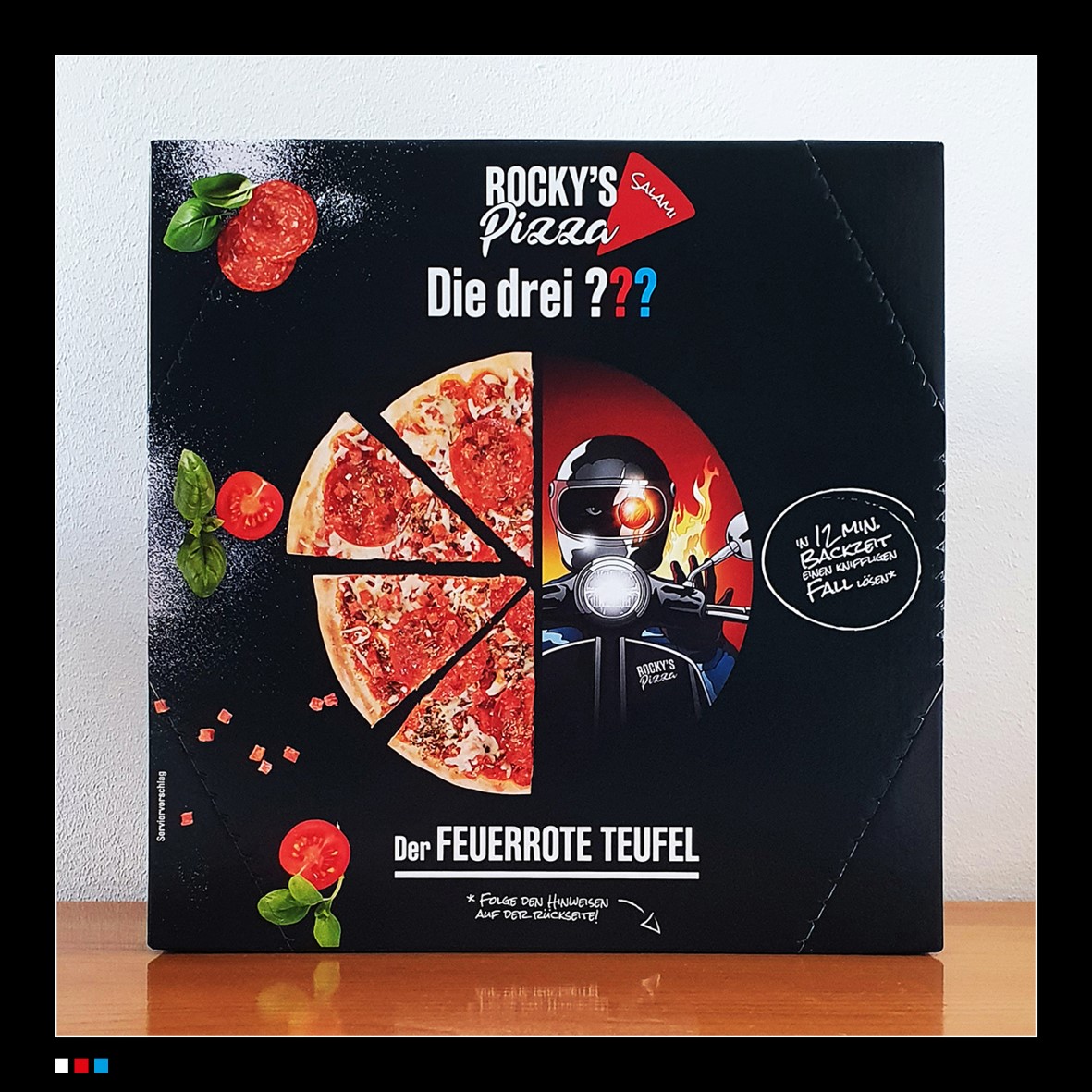 Bild 10: Illustrationen und Plots für „ROCKY´S PIZZA – Die drei ??? Pizza“. (c) Andreas Ruch